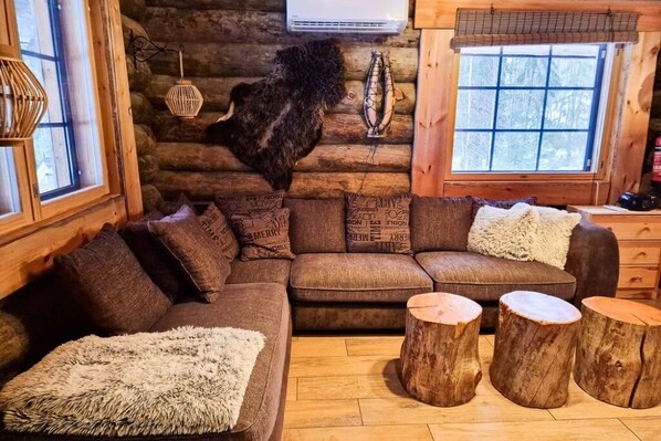 Living area - Villa Kelo Huvilla 1, Himos Länsihuippu (Keski-Suomi)