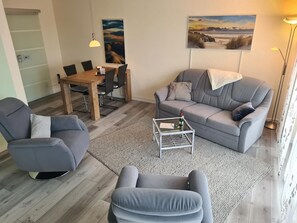 Tv och en stereo