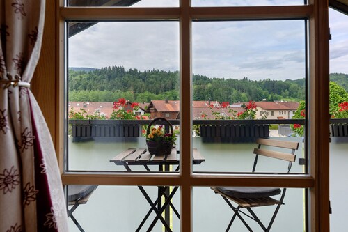 Holiday Apartment 'Am Teisenberg' with Private Garden, Balcony, and Wi-Fi