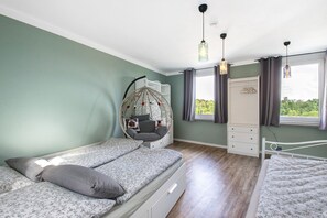 2 Schlafzimmer, kostenloses WLAN, Bettwäsche