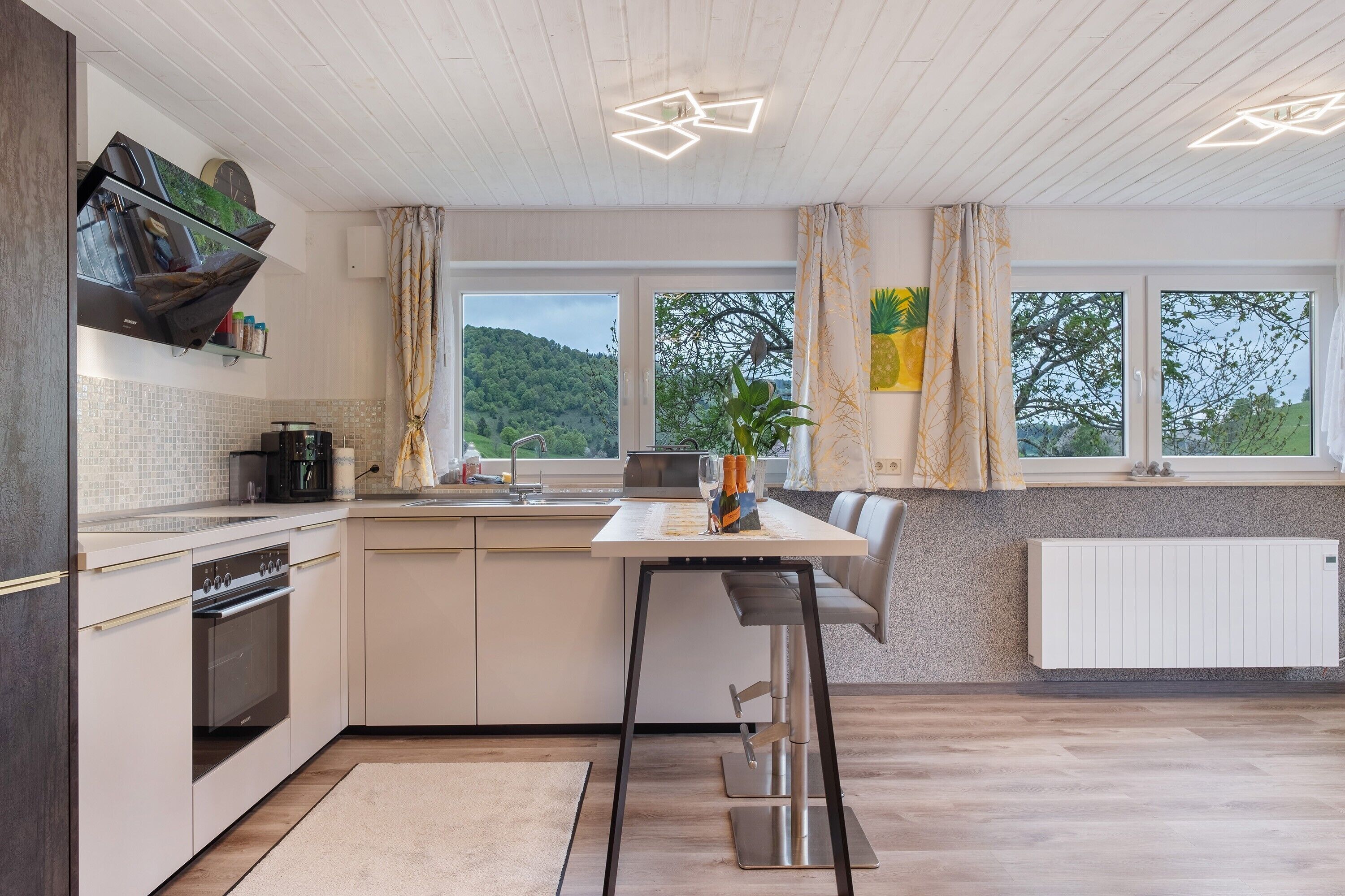 Kühlschrank, Ofen, Herdplatte, Geschirrspüler