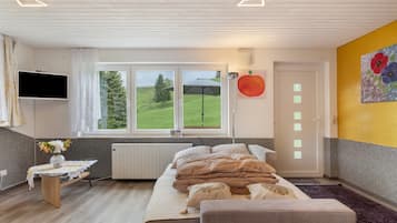 2 Schlafzimmer, kostenloses WLAN, Bettwäsche, Rollstuhlgeeignet
