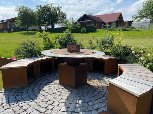 Ferienwohnung 'Schwarzwaldnest' mit privater Terrasse und Gemeinschaftsgarten
