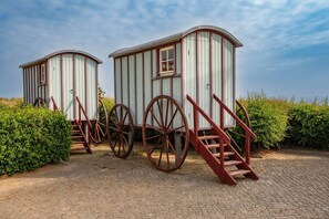 Exterior - Cozy vacation apartment with terrace and sea view - only 150 m to the beach (Bansin)