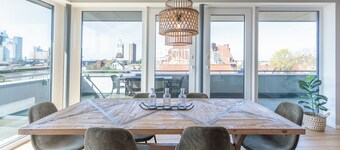 Apartment at the old customs office (Deluxe) directly at Husum harbor