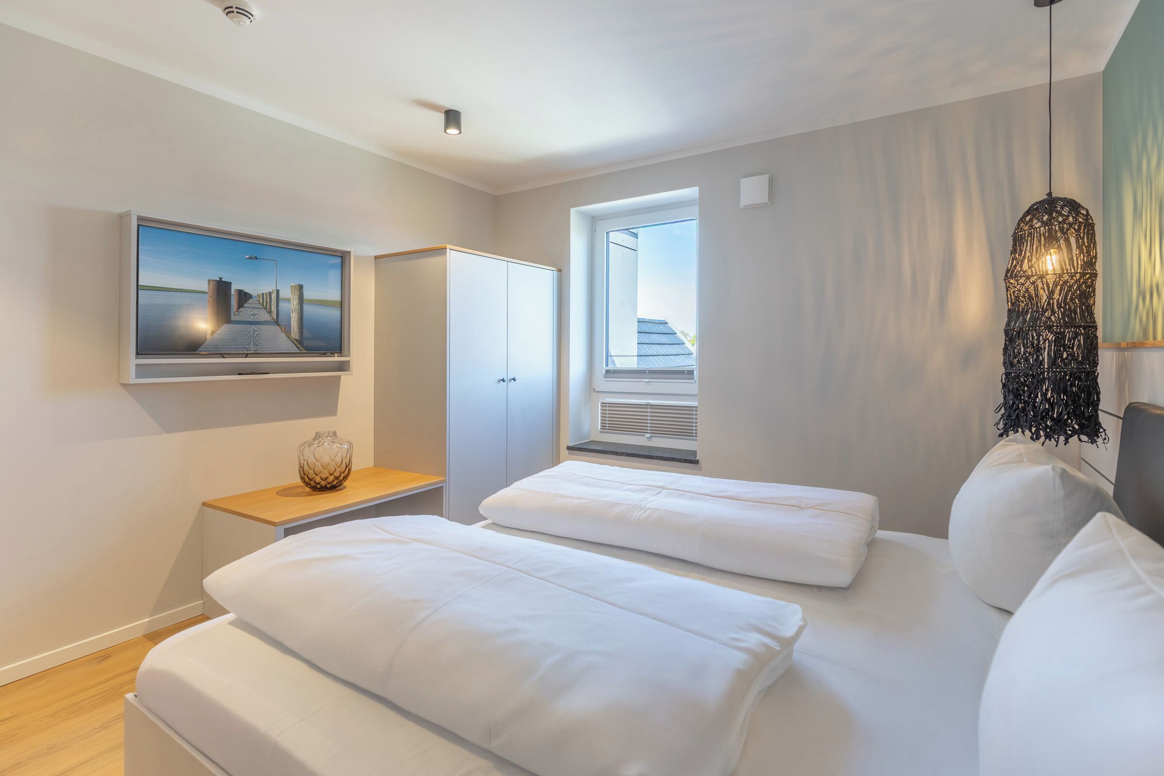 2 Schlafzimmer, Reisekinderbett, kostenloses WLAN, Bettwäsche