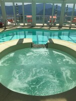 Outdoor pool, open 8:00 AM to 7:30 PM, pool umbrellas, sun loungers