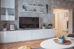 Apartment, 2 Bedrooms, Smoking, Balcony | Living room - Apartment Lumary Zadar (Zadar)