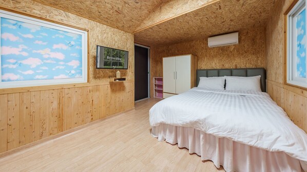 Chambre, 1 chambre (Happy Room (BBQ/pet)) | 1 chambre, Wi-Fi gratuit