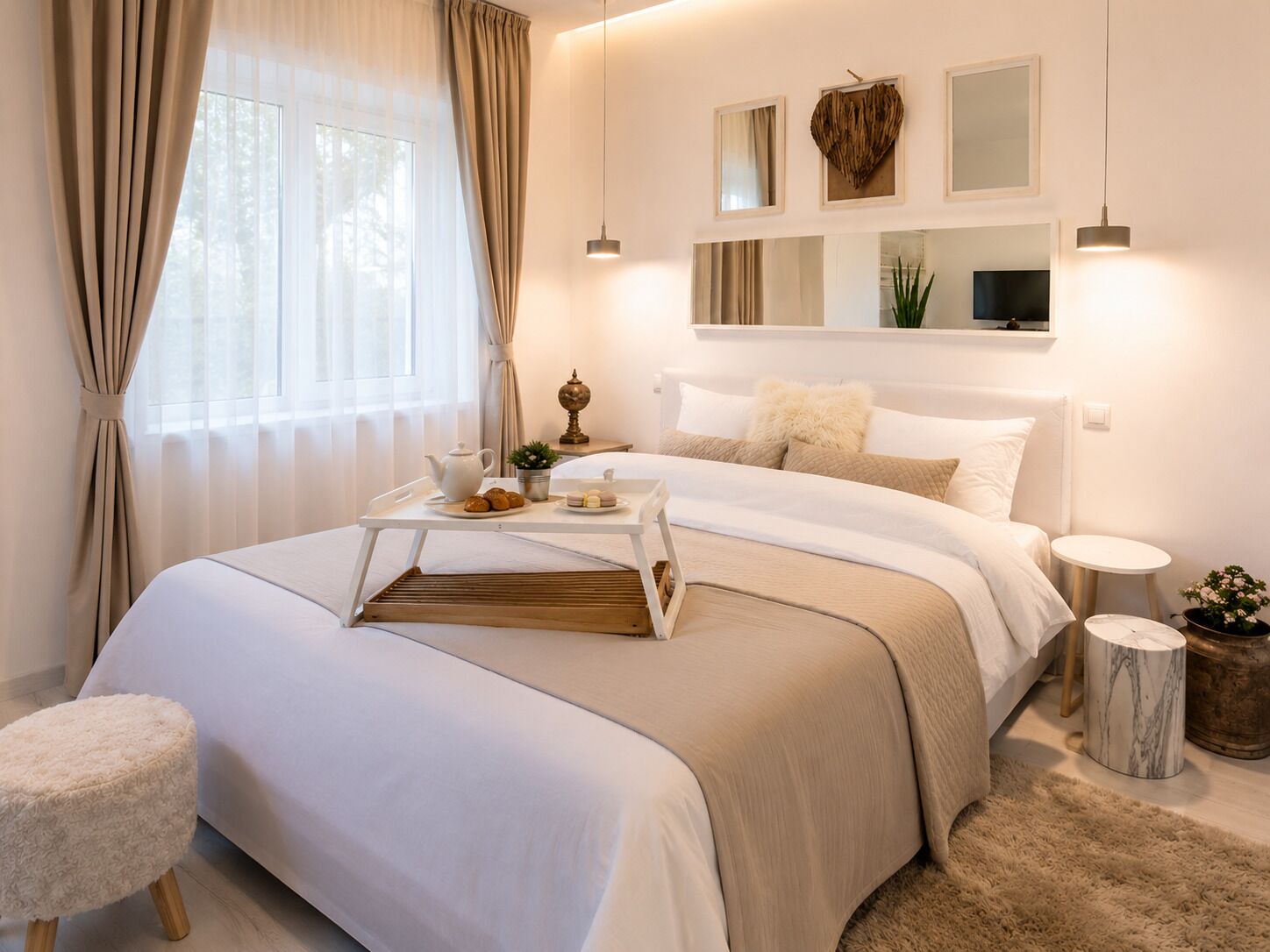 City-Apartment, Parkblick | Verdunkelungsvorhänge, Bügeleisen/Bügelbrett, kostenloses WLAN