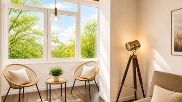 City Apartment, Park View | View from room