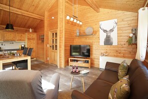 Télévision, lecteur de DVD, vidéothèque, chaîne hi-fi