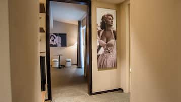 Chambre Luxe, balcon, vue ville