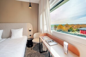Twin Room | Premium bedding, desk, laptop workspace, blackout drapes - Hôtel Akena Châlons en Champagne (Châlons-en-Champagne)