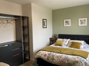 4 bedrooms, iron/ironing board, travel crib, WiFi