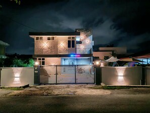 Façade de l’hébergement