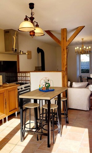 Dining - TBM gîte country house completely renovated and quiet (Clamerey)