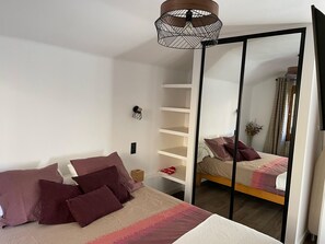 1 bedroom, free WiFi, bed sheets - Charming central apartment, close to slopes, for 3 people (Le Grand-Bornand)