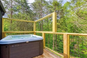 Baignoire à remous extérieure