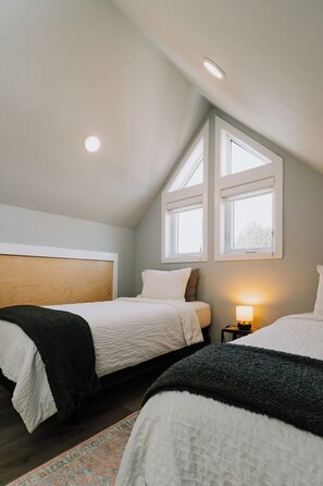 2 chambres, lit parapluie, Wi-Fi gratuit, draps fournis