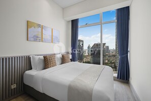 Apartment, 2 Bedrooms, City View | 2 bedrooms, laptop workspace, iron/ironing board, free WiFi - Caveno by Kozystay - Setiabudi (Jakarta)