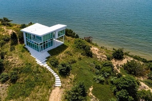 Exterior - Waterfront, Hot Tub, Sauna, Private Beach! (Wellfleet)