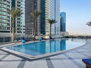 Outdoor pool - Torch 77 by Saffron House (Dubai)