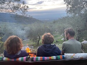 Vista desde la propiedad