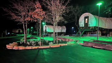 Overnatningsstedets område