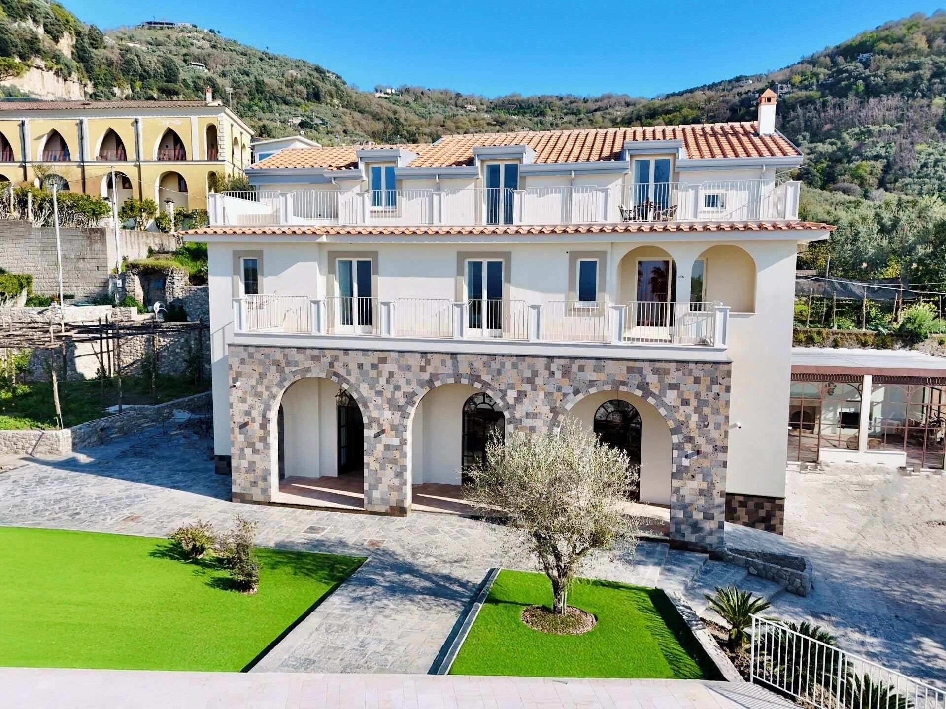 Façade de l’hébergement