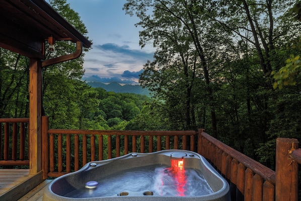 Baignoire à remous extérieure