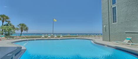 Piscine chauffée