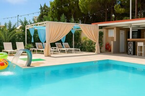 Studio | Exterior - Aquamare Studios Pool and Seaview Escape (Kassandra)