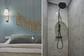 1 slaapkamer, een strijkplank/strijkijzer, wifi, beddengoed