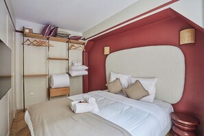 1 chambre, fer et planche à repasser, Wi-Fi, draps fournis