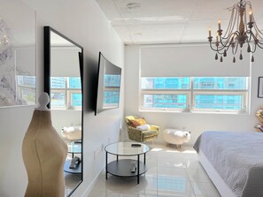 2 bedrooms, desk, iron/ironing board, travel crib - A Rare Find! Brand New - 2/2 Modern Gem. Best Location in Midtown Miami 33137 (Miami)