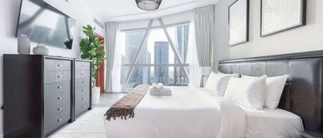 3 slaapkamers, een strijkplank/strijkijzer, wifi