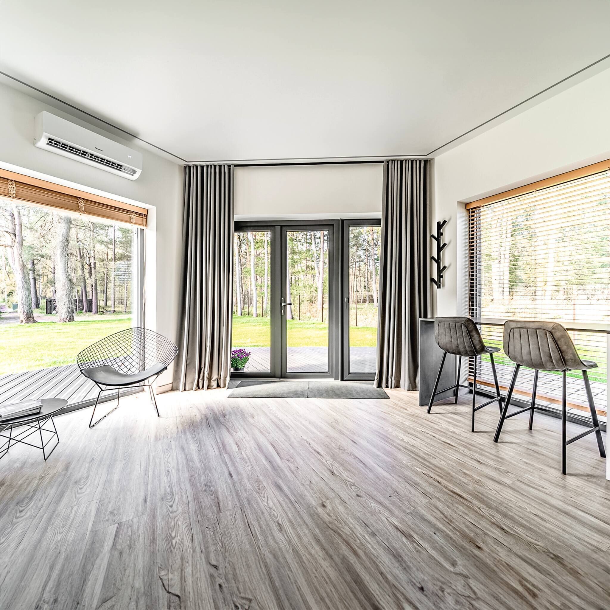 Cabin, 1 Bedroom, Smoking | Living area