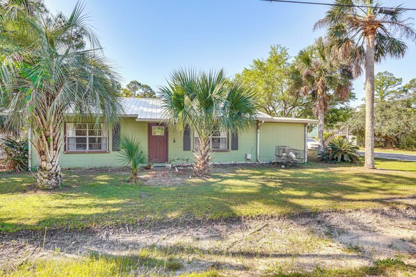 Exterior - Walk to Beach: Cozy Port St Joe Getaway w/ Yard (Port St. Joe)
