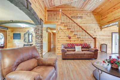 Fire Pit + Game Room: Lakefront Escape in Trenton!
