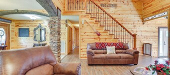 Fire Pit + Game Room: Lakefront Escape in Trenton!