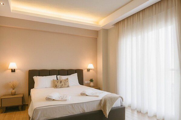 Studio - Aquamare Studios - Sea View Studio With Balcony (Kassandra)