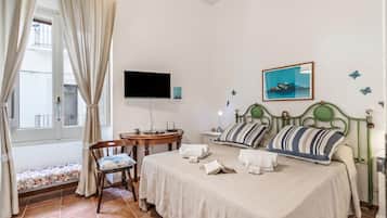 Family Apartment, 1 Bedroom, Microwave (Dimora di Grecale Monopoli) | 1 bilik tidur