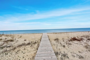 Tæt på stranden