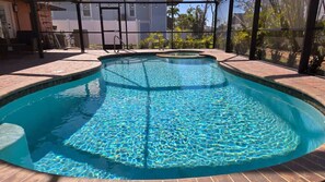 Pool - 7834 Buccaneer Drive - Lovely Family Home on the S (Fort Myers Beach)