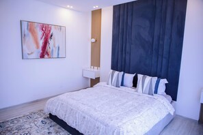 Apartment, Balcony, City View | 2 bedrooms, iron/ironing board, free WiFi - Grand Premiere 2 Bed by YourHost (Nairobi)