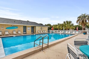 Una piscina climatizada