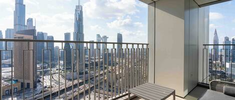 Family Apartment, 3 Bedrooms, City View | Balcony
