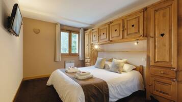 2 kamar tidur, Wi-Fi gratis, dan seprai linen