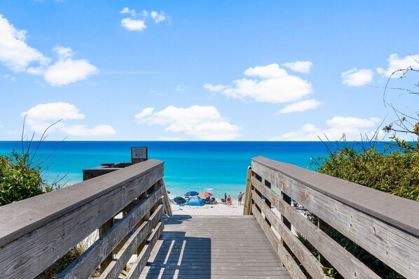 Beach nearby